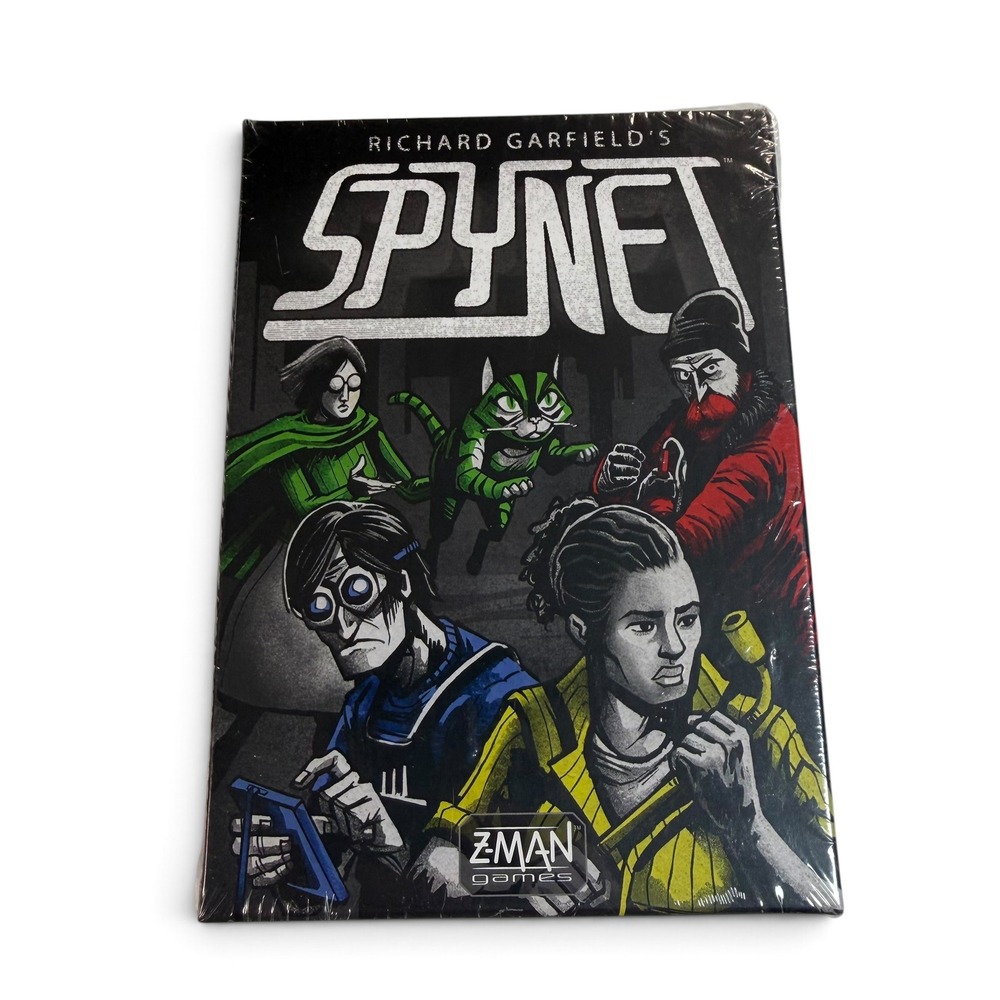 Z-Man Games Richard Garfield SpyNet Strategy Card Game New Sealed ZM007